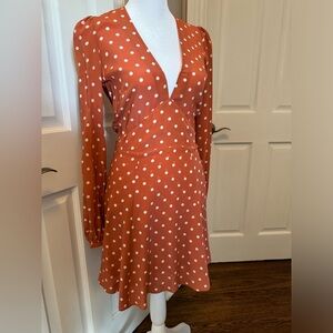 Excellent condition condition Réalisation Par Kate dress in rust orange , XS